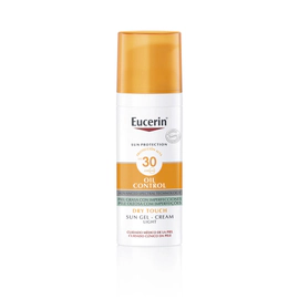 Protector solar Eucerin Oil Control Sun Gel Toque Seco FPS 30 para piel grasa x