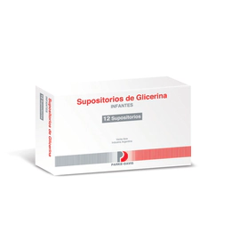 Supositorios de Glicerina Infantes x10