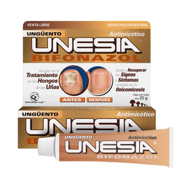 Unesia Ungüento Antimicótico para Uñas 20g