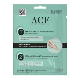 Acf Dúo Exfoliante + Hidratante De Pies En 2 Pasos
