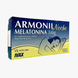 Armonil Noche Melatonina 3mg Inductor del Sueño 30 comprimidos