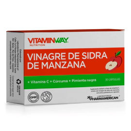 Vinagre De Sidra Manzana Suplemento Dietario Vitamin Way 30 caps.