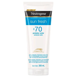 Neutrogena Protector Solar Sun Fresh Fps70 Corporal 200ml