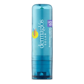 Protector Labial Dermaglós Solar Incoloro Fps50 Lapiz 3.4g