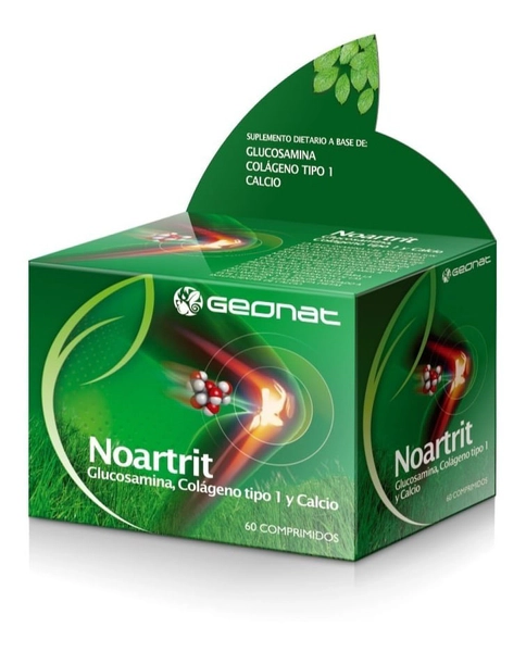 Geonat Noartrit Glucosamina Colageno Calcio 60 Comprimidos