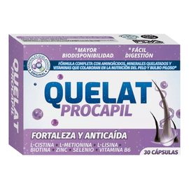 Quelat Procapil Fortaleza Y Crecimiento Capilar 30 Comprimidos