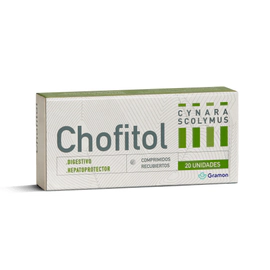 Chofitol Digestivo Natural  Alivia Malestares Hepáticos 20 Comprimidos