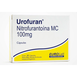 Eurolab Urofuran 100 Mg Caps.X 30