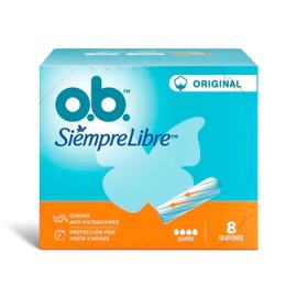Ob Tampones Original Super X 8 Unidades
