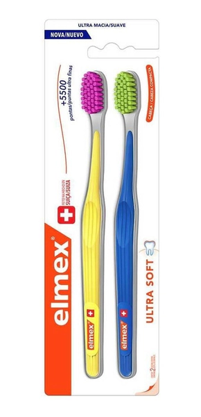 Elmex Ultra Soft Cepillo Dental 2 Unidades