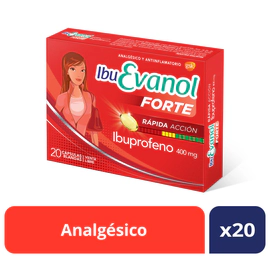 Ibuevanol Forte x 20 capsulas Blandas