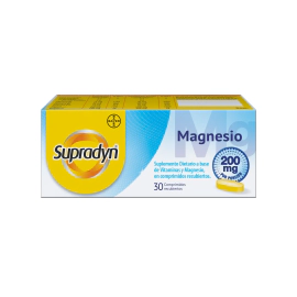 Supradyn Magnesio 200mg x30 Comprimidos Recubiertos