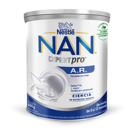 Nan Ar Fórmula Lactea Infantil De Inicio En Polvo 400g