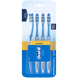 Cepillo Dental Oral B Clean Med x4