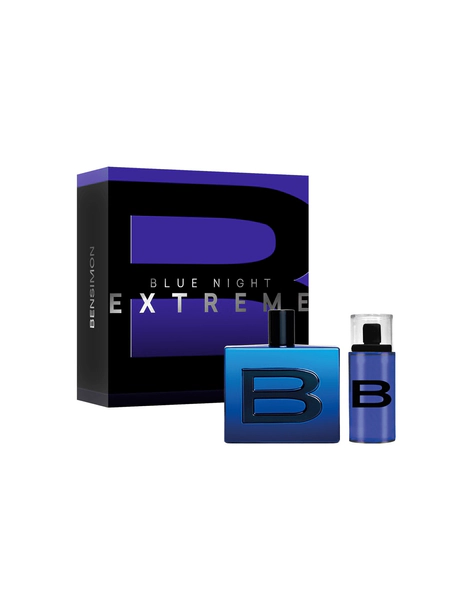 Set Perfume Bensimon Blue Night Extreme 100ml + Cool Spray 75ml