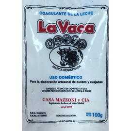 La Vaca Coagulante De La Leche Uso Domestico 100g