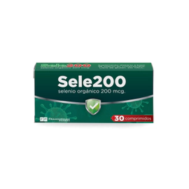 Sele200 Selenio Orgánico antioxidante 30 Comprimidos