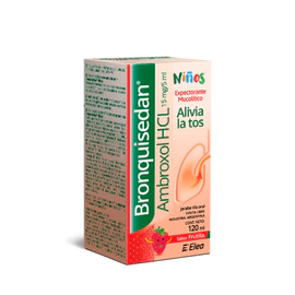 Jarabe Expectorante Bronquisedan Niños Mucolítico 120ml