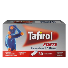 Tafirol Forte 650mg x30 Comprimidos