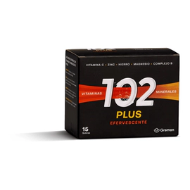 102 Plus Vitaminas Minerales 15 Sobres