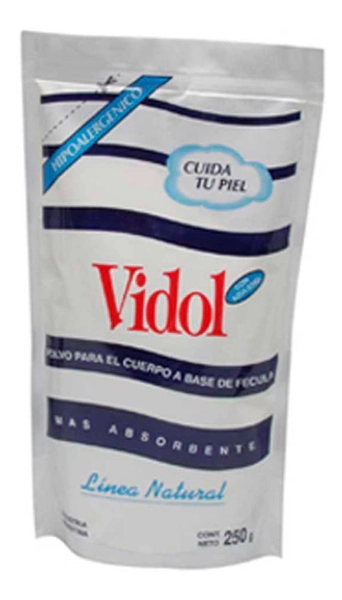 Vidol Fécula Corporal Hipoalergénica Doy Pack 250g