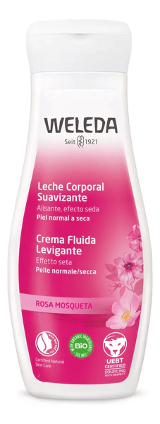 WELEDA leche corporal suavizante de rosa mosqueta x 200 m