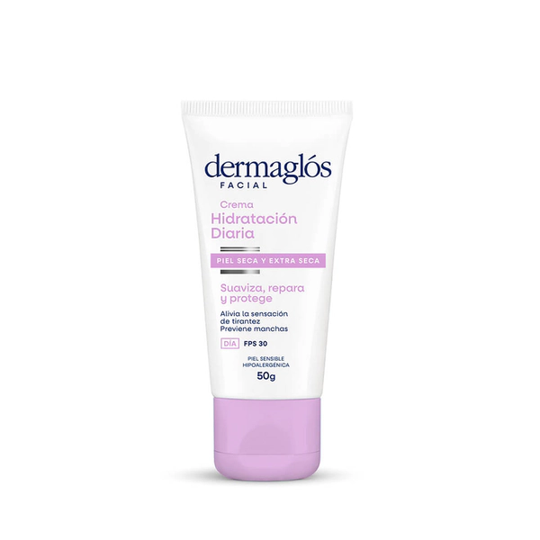 Dermaglós Facial Hidratación Seca y Extra Seca Día FPS 30 Crema x 50 g