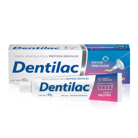 Dentilac Crema Adhesiva Para Protesis Sin Sabor 40g