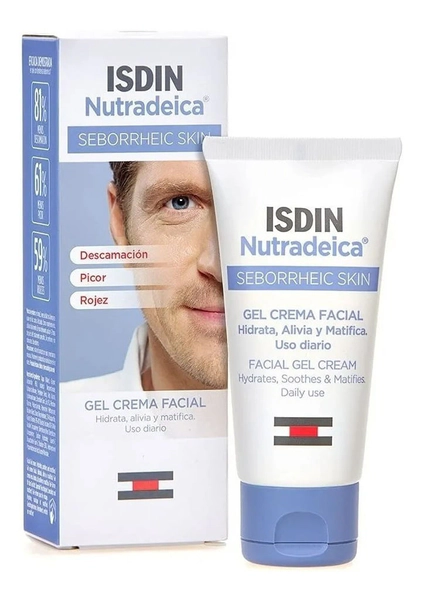 Isdin Nutradeica Gel Crema Facial Piel Seborreica X 50Ml