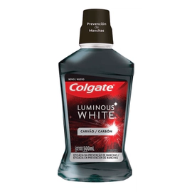 Enjuague Bucal Colgate Luminous White Carbón 500ml