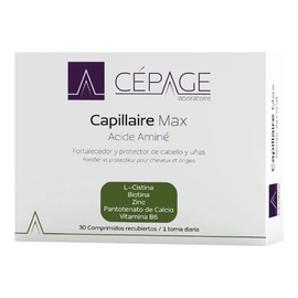 Cepage Suplemento Anticaída Capillaire Max Acidé Aminé 30cmp