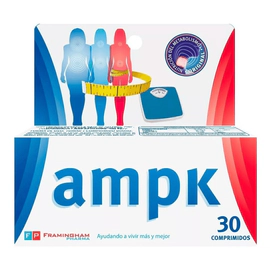 Ampk - Adelgazar Activando Metabolismo - 30 Comprimidos