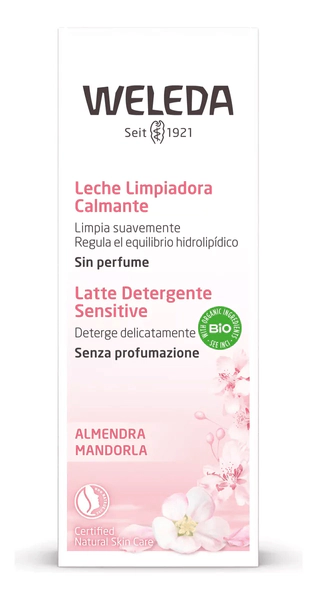 Weleda Leche Limpiadora Calmante De Almendra X 75 Ml