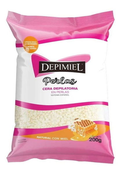 Depimiel Cera Depilatoria En Perlas Natural Corporal X 200g