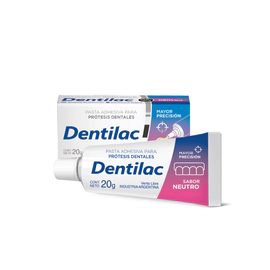 Dentilac Crema Adhesiva Para Protesis Sin Sabor 20g