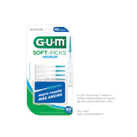 Gum Palillos Interdentales Gum Soft-picks Medium X 40uds