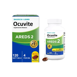 Ocuvite Areds 2 Suplemento Dietario 120 Cápsulas Blandas