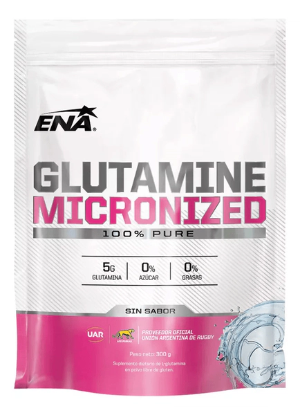 Glutamina Micronizada Ena Rápida Recuperación 300g