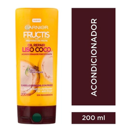 Acondicionador Oil Repair Liso Coco 200 Ml