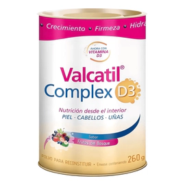 Valcatil Complex D3 Frutos Del Bosque 260g Piel Cabello Uñas
