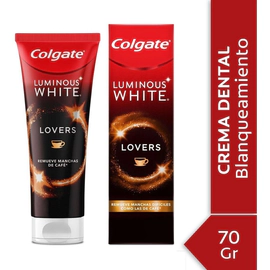 Colgate Luminous Lovers Café Blanqueadora Crema Dental 70g