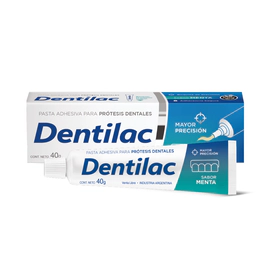 Dentilac Crema Adhesiva Para Protesis Sabor Menta 40g