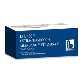 I. U. 400 Extracto Seco De Arandano Y Vitamina C 60 Comp