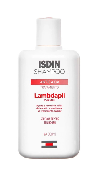 Isdin Lambdapil Anticaída Crecimiento Capilar Shampoo 200ml