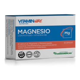 Vitaminway Magnesio  30 Cápsulas