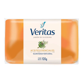 Veritas Jabón En Barra Glicerina Y Aceites Esenciales 120g