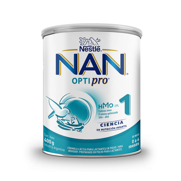 Leche infantil en polvo Premium NAN 1 OPTIPRO HMO x 400ml