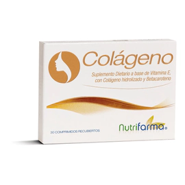 Nutrifarma Colageno Hidrolizado Vitamina A Y E 30 Comp