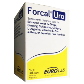 Eurolab Forcal Uro Suplemento Dietario X 30 Cápsulas