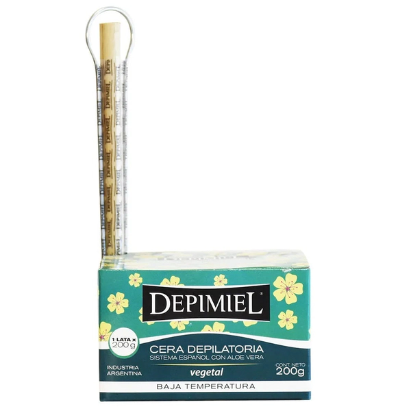 Depimiel Cera En Lata Vegetal 200grs